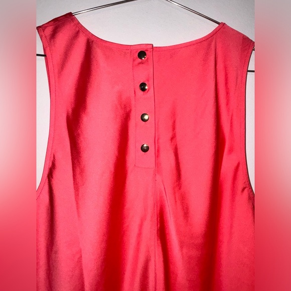NWOT J Crew Coral Pink Silky Tank Top XXL - Picture 6 of 6